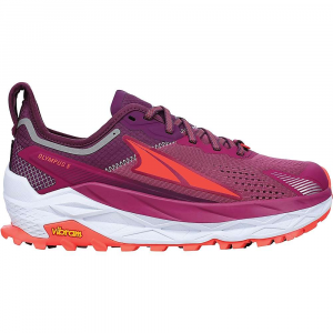 Altra Women's Olympus 5 Shoe - 10 - Purple / Orange