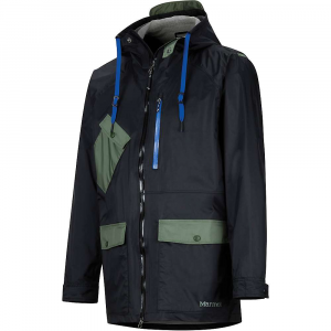 Marmot Men’s Ashbury PreCip Eco Jacket – XL – Black / Crocodile