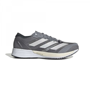 Adidas Men's Adizero Adios 7 Shoe - 12 - Grey Three / Zero Met. / Grey Five