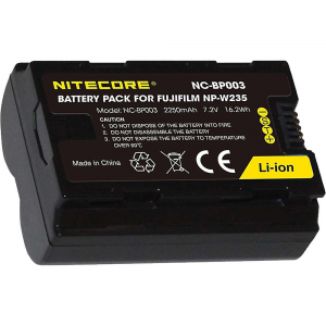 Nitecore NC-BP003 Camera Battery Compatible with Fujifilm NP-W235