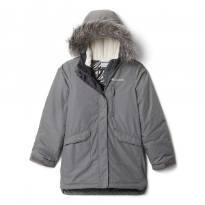 Columbia Girls' Suttle Mountain Long Insulated Jacket - Small - City Grey