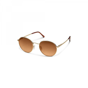 Suncloud Bridge City Polarized Sunglasses - One Size - Gold / Polarized Brown Gradient