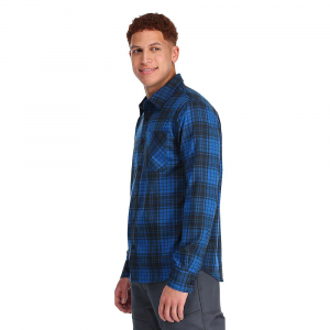 Outdoor Research Men's Kulshan Flannel Shirt - Small - Kalamata Plaid