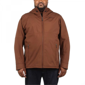 Moosejaw Men's Hooded Softshell Jacket - 2X Tall - Walnut