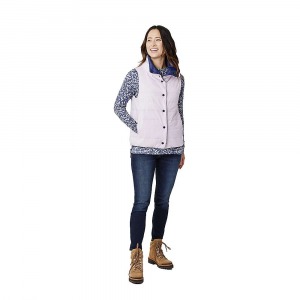 Carve Designs Women’s Silverton Reversible Vest – Large – Navy / Lavender