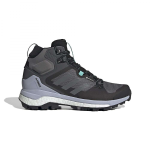 Adidas Women's Terrex Skychaser 2 Mid GTX Shoe - 10 - Grey Six / Grey Four / Halo Silver