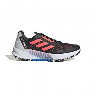 Adidas Women's Terrex Agravic Flow 2 Shoe - 9 - Core Black / Turbo / Blue Rush