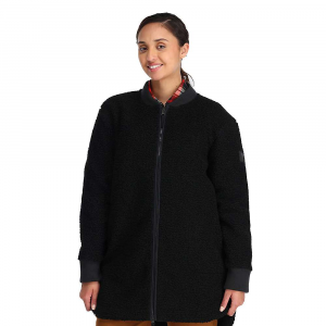 Outdoor Research Women's Juneau Sherpa Fleece Coat - Large - Black
