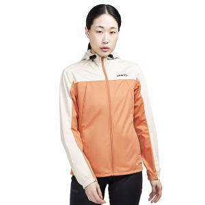 Craft Sportswear Women's Adv Essence Hydro Jacket - Large - Rusty Glow / Ecru