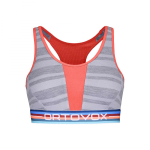 Ortovox Women's 185 Rock'N'Wool Sport Top - Small - Grey Blend
