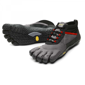 Vibram Five Fingers Men's V-Trek Insulated Shoe - 46 - Black / Grey / Red