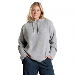 Toad & Co Women's Whidbey Hooded Sweater - Medium - Heather Grey