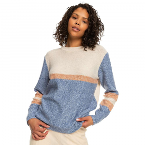 Roxy Women's Real Groove Sweater - Medium - Bijou Blue