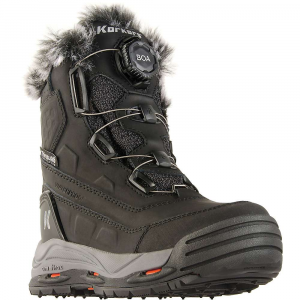 Korkers Women's Snowmageddon Boa Boot with SnowTrac Sole - 9.5 - Black