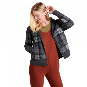 Toad & Co Women's Heartfelt Zip Sweater - Large - Soot