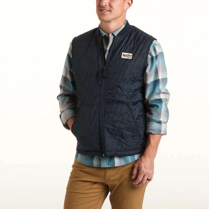 Howler Brothers Men's Lighning Quilted Vest - Small - Nightsky