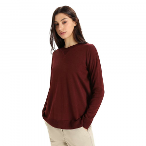 Icebreaker Women's Nova Sweater Sweatshirt - Medium - Sage
