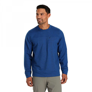 Outdoor Research Men's Emersion Fleece Crew Sweatshirt - Medium - Classic Blue Heather