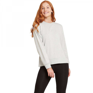 Boody Women's Weekend Crew Pullover - Small - Grey Marl