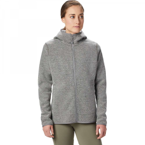 Mountain Hardwear Women's Hatcher Full Zip Hoody - Small - Manta Grey