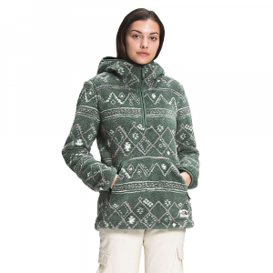 The North Face Women's Printed Campshire 2.0 Pullover Hoodie - Small - Laurel Wreath Green Kilim Geo 3 Clr Small Print