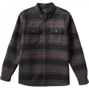 Roark Men's Nordsman Bonded Flannel Shirt - Large - Black