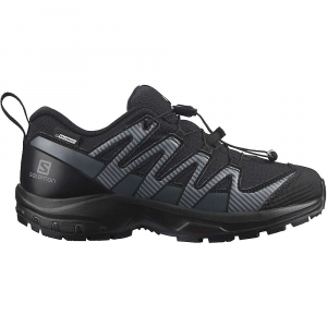 Salomon Juniors' XA Pro V8 CSWP Shoe - 3 - Black / Black / Ebony