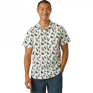 Prana Men's Stimmersee Shirt - Standard - Large - Chalk Cactus