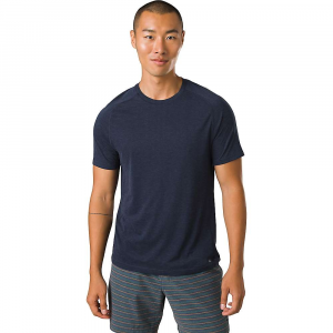 Prana Men's Mission Trails SS Tee - Large - Clear Sky