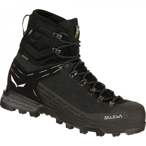 Salewa Women's Ortles Ascent Mid GTX Boot - 10 - Black / Black