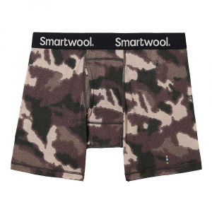 Smartwool Men's Merino Printed Boxed Boxer Brief - XL - Dune Blurred Camo Print