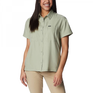 Columbia Women's Silver Ridge Utility SS Shirt - Small - Safari