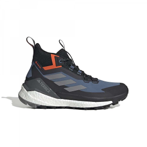 Adidas Men's Terrex Free Hiker 2 GTX Boot - 12 - Wonder Steel / Grey Three / Impact Orange