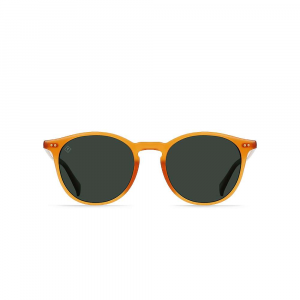 Raen Basq Polarized Sunglasses - 50 - Honey / Green Polarized