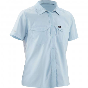 NRS Women's Short Sleeve Guide Shirt - XL - Sterling Blue