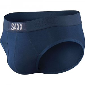 SAXX Men's Ultra Super Soft Brief with Fly - Medium - Navy