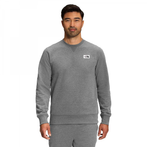 The North Face Men's Heritage Patch Crew - Small - TNF Medium Grey Heather