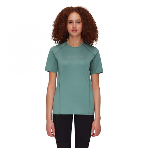 Mammut Women's Selun FL Logo T-Shirt - Large - Dark Jade