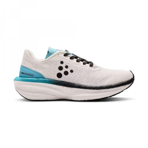 Craft Sportswear Women's Pro Endur Distance Shoe - 8.5 - White / Aquamarine