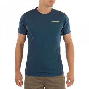 La Sportiva Men's Back Logo T-Shirt - XL - Storm Blue