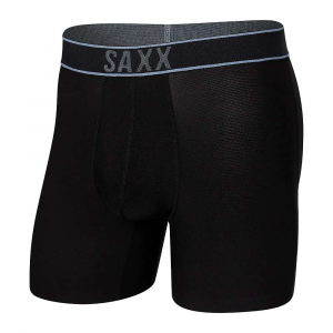 SAXX Men's Droptemp Cooling Hydro Boxer Brief - Large - Black