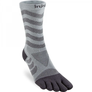 Injinji Women's Ultra Run Crew - Medium / Large - Slate