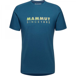 Mammut Men's Trovat Logo T-Shirt - Large - Deep Ice