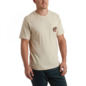 Howler Brothers Men's Pocket T-Shirt - Small - Frigate Badge / Sand