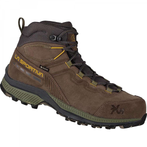 La Sportiva Men's TX Hike Mid Leather GTX Boot - 48.5 - Taupe / Moss