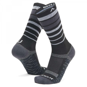 Wigwam Ultra Cool-Lite Stripe Crew Sock - XL - Onyx