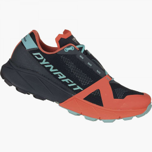 Dynafit Women's Ultra 100 Shoe - 10 - Hot Coral / Blueberry