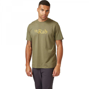 Rab Men's Stance Logo SS Tee - XL - Light Khaki