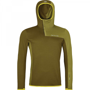 Ortovox Men's Fleece Light Grid Sn Hoody - XL - Green Moss
