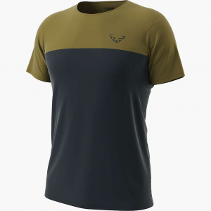 Dynafit Men's Traverse S-Tech Shirt - Medium / Large - Storm Blue / Blueberry